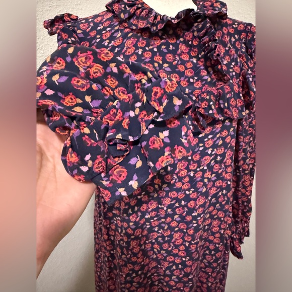 Women’s Sandro Silk Dress, Size 6 (2) - Picture 5 of 11